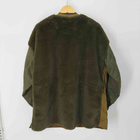 チャオパニックティピー CIAOPANIC TYPY etsinta ファー切替ジャケット レディース ONE SIZE