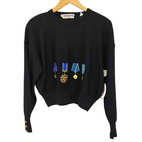 ソニアリキエル SONIA RYKIEL メダルデザインニット レディース