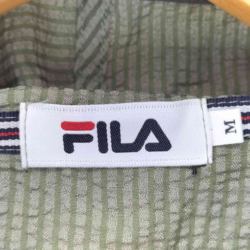 フィラ FILA UVシアサッカー マウンテンパーカー レディース import:M