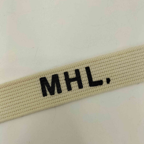 エムエイチエル MHL. 24SS NARROW MILITARY BELT ナロー ミリタリー ベルト メンズ