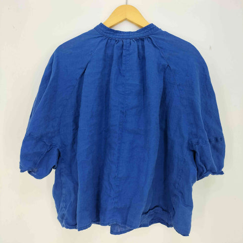 シンプリシテェ SIMPLICITE 25ss 手洗い可 / フレンチリネン2wayブラウス レディース FREE