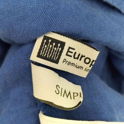 シンプリシテェ SIMPLICITE 25ss 手洗い可 / フレンチリネン2wayブラウス レディース FREE