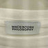 マッキントッシュフィロソフィー MACKINTOSH PHILOSOPHY フロントロゴプリント クルーネック半袖Tシャツ カットソー レディース 38