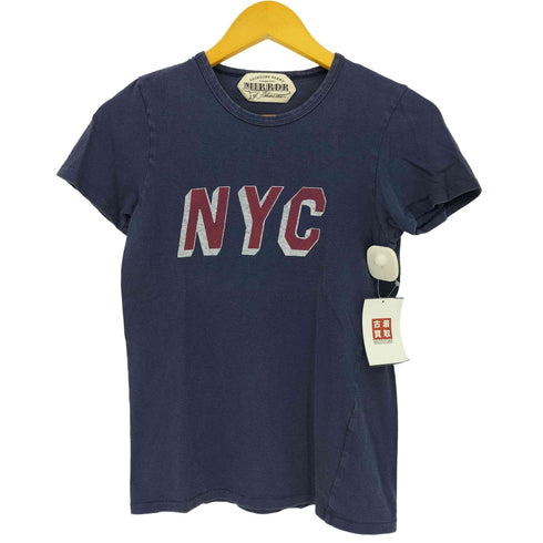 ミラーオブシンゾーン MIRROR OF Shinzone コットン NYC プリントクルーネックTシャツ レディース FREE