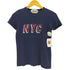 ミラーオブシンゾーン MIRROR OF Shinzone コットン NYC プリントクルーネックTシャツ レディース FREE