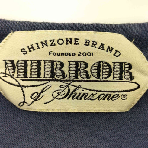 ミラーオブシンゾーン MIRROR OF Shinzone コットン NYC プリントクルーネックTシャツ レディース FREE