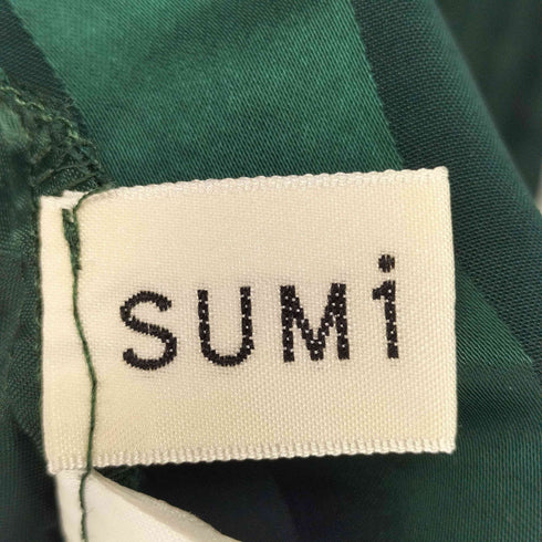 SUMI STYLE ドットプリーツシャツワンピース レディース FREE