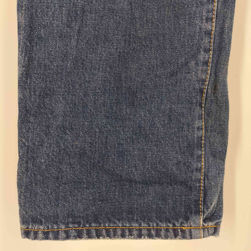 クラクトワークス Cluct Works 日本製 ロゴパッチ ストレート デニム パンツ メンズ JPN:L