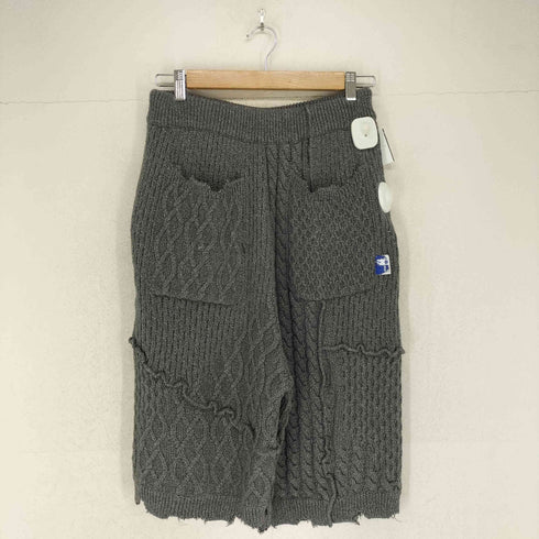 アダーエラー ADER error 22SS ケーブルニットパッチワークハーフパンツ メンズ A1