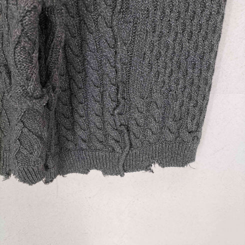 アダーエラー ADER error 22SS ケーブルニットパッチワークハーフパンツ メンズ A1