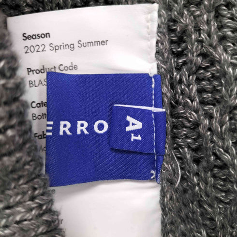 アダーエラー ADER error 22SS ケーブルニットパッチワークハーフパンツ メンズ A1