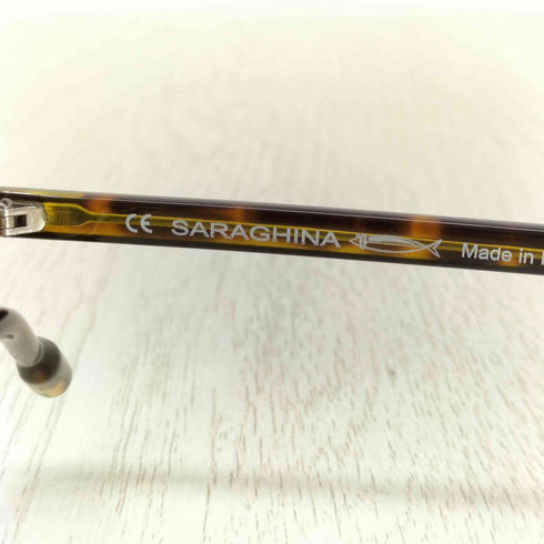 SARAGHINA イタリア製 ラウンドサングラス メンズ 51□20-140