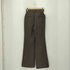 スロー バイスライ THROW by SLY NEP TWEED C P FLARE PT ネップ ツイード センタープレス フレアスラックスパンツ レディース 0