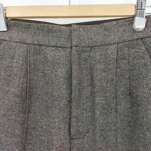 スロー バイスライ THROW by SLY NEP TWEED C P FLARE PT ネップ ツイード センタープレス フレアスラックスパンツ レディース 0