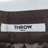 スロー バイスライ THROW by SLY NEP TWEED C P FLARE PT ネップ ツイード センタープレス フレアスラックスパンツ レディース 0