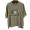 USA製 アニマルプリントクルーネックTシャツ メンズ JPN:XL