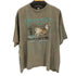 USA製 アニマルプリントクルーネックTシャツ メンズ JPN:XL