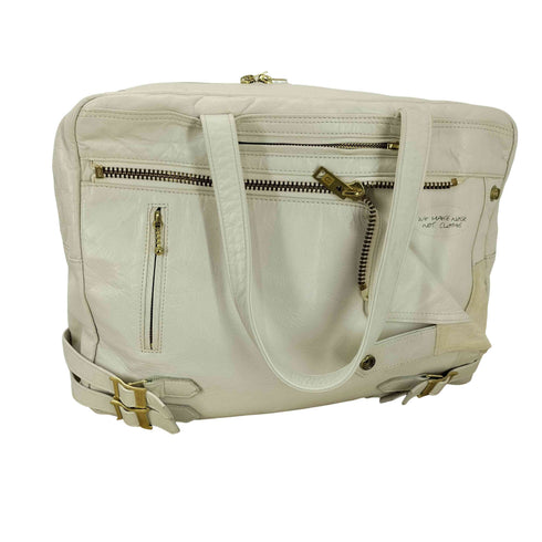 アンダーカバー UNDERCOVER 22AW LEATHER RIDERS BAG WE MAKE NOISE NOT CLOTHES ライダース デザイン レザー トート バッグ メンズ