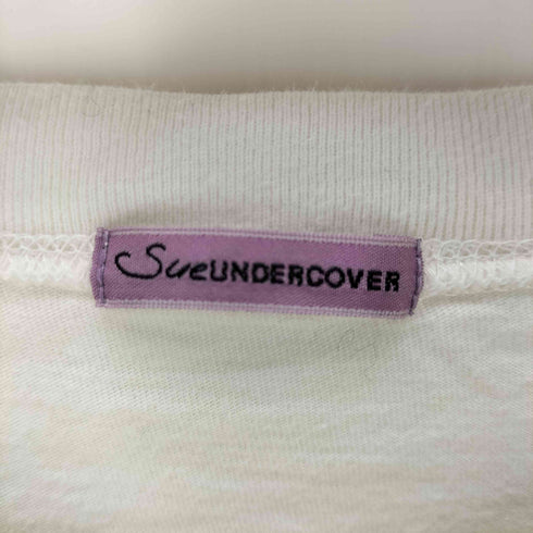 スーアンダーカバー Sue UNDERCOVER 20SS 熊 クマ グラフィック プリント 半袖 Tシャツ レディース JPN:1
