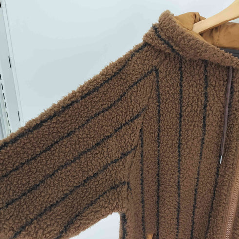 レッドイヤー RED EAR 20AW ストライプ ボア フーデッド ブルゾン メンズ JPN:M