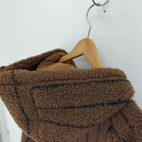 レッドイヤー RED EAR 20AW ストライプ ボア フーデッド ブルゾン メンズ JPN:M