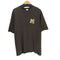ラッキーブランド LUCKY BRAND Knit-Wear USA製 トランプ ダイス 13 両面 プリント Tシャツ メンズ import:L