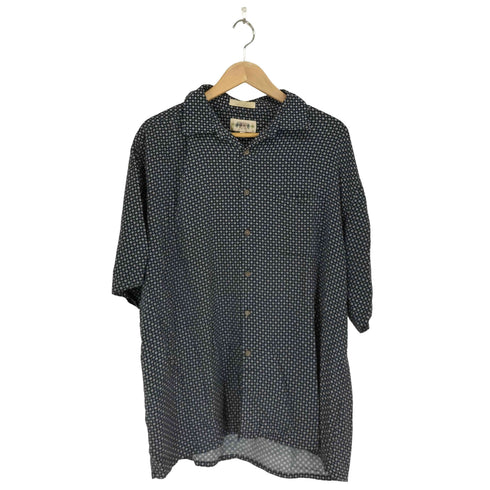 カンピアモダ CAMPIA MODA レーヨン開襟シャツ メンズ