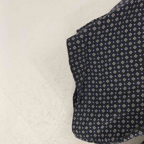 カンピアモダ CAMPIA MODA レーヨン開襟シャツ メンズ