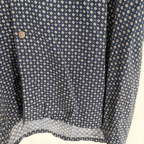 カンピアモダ CAMPIA MODA レーヨン開襟シャツ メンズ