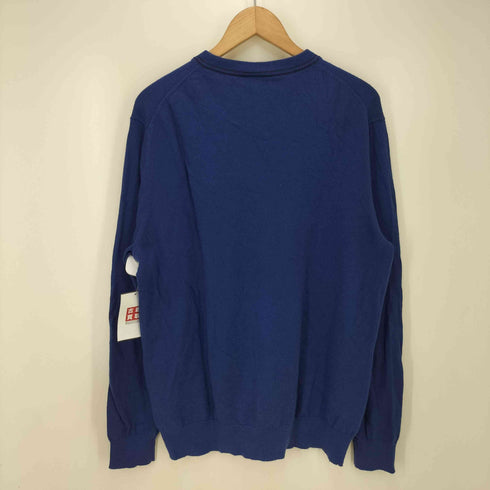 ポールスミス Paul Smith シマウマ刺しゅう コットン クルーネックニット メンズ JPN:L