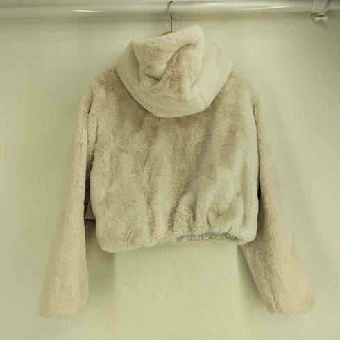 ザラ ZARA フェイクファー ジップアップ ジャケット レディース import:XS