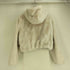 ザラ ZARA フェイクファー ジップアップ ジャケット レディース import:XS