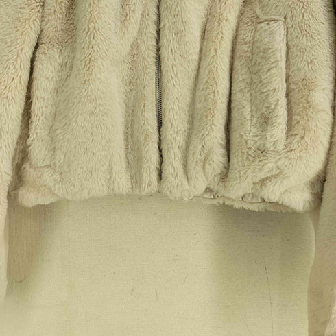 ザラ ZARA フェイクファー ジップアップ ジャケット レディース import:XS