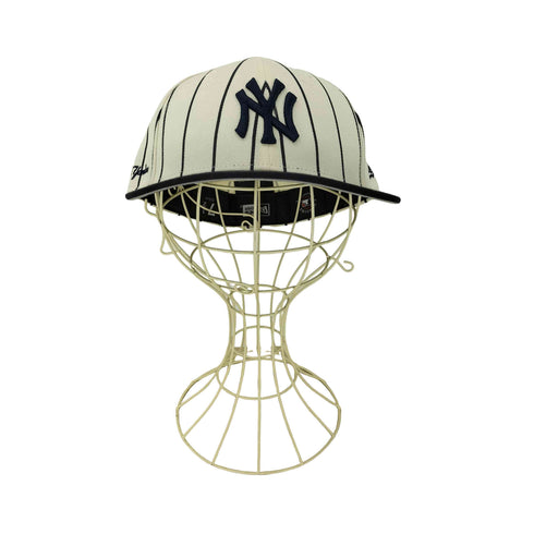 ニューエラ NEW ERA 59FIFTY LOW pROFILE ベースボール チーム ロゴ 刺繍 6パネル ストライプ キャップ メンズ 7 1/2