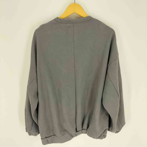 シャリーフ SHAREEF BARBED WIRE MICRO SUEDE SWEAT バーブド ワイヤー マイクロ スウェード スウェット メンズ JPN:1