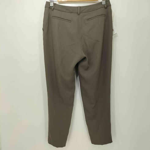 ナチュラルビューティーベーシック NATURAL BEAUTY BASIC 【洗える/防シワ】ポリエステルドビーセットアップ パンツ レディース L