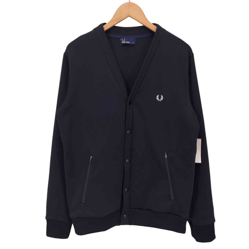 フレッドペリー FRED PERRY 月桂樹刺しゅう スウェットカーディガン メンズ JPN:M