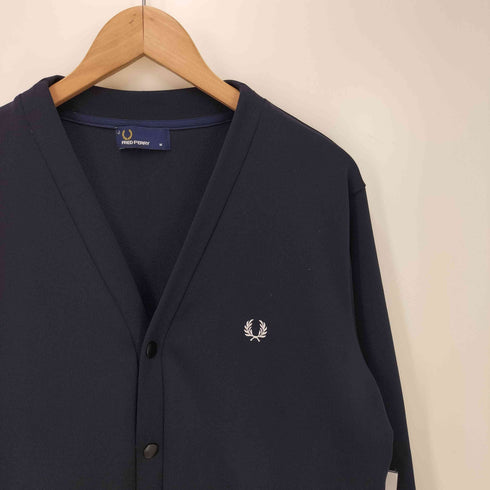 フレッドペリー FRED PERRY 月桂樹刺しゅう スウェットカーディガン メンズ JPN:M