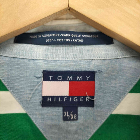 ラウンドツリーアンドヨーク roundtree&yorke ボタンダウンストライプシャツ メンズ import:L