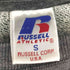 ラッセルアスレチック RUSSELL ATHLETIC ロゴ刺繍 前V クルーネックスウェット メンズ JPN:S