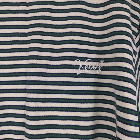 ケボズ KEboz ボーダー L/S シャツ メンズ JPN:S