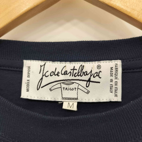 カステルバジャック CASTELBAJAC 90-00s イタリア製 フロントプリント クルーネックTシャツ メンズ import:M