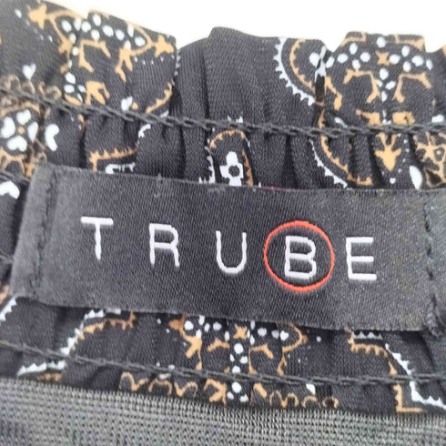 trube ペイズリー ウエストベルト ワンピース レディース FREE