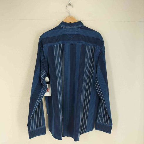 トミーヒルフィガー TOMMY HILFIGER ボタンダウンストライプシャツ メンズ import:XXL