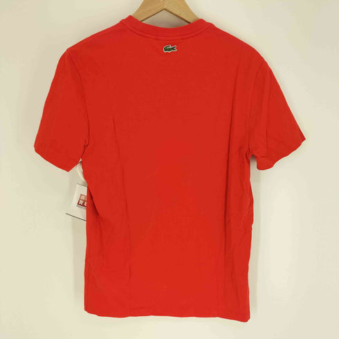 ラコステ LACOSTE カレッジロゴ オーガニック コットン Tシャツ メンズ import:S