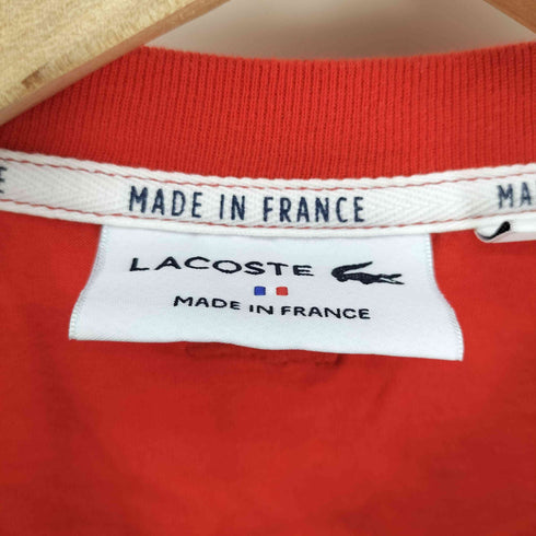 ラコステ LACOSTE カレッジロゴ オーガニック コットン Tシャツ メンズ import:S