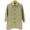 アーペーセー A.P.C. 裏地ストライプ コットン ステンカラー バルマカーン コート レディース 34