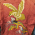 50s スーベニア 龍 鷲 刺繍 和柄 ツートン スカシャツ メンズ