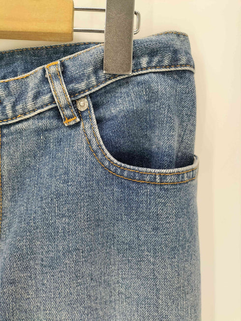 アーペーセー A.P.C. JEAN ETROIT COURT 5ポケット ボタンフライ テーパード デニム パンツ メンズ 28