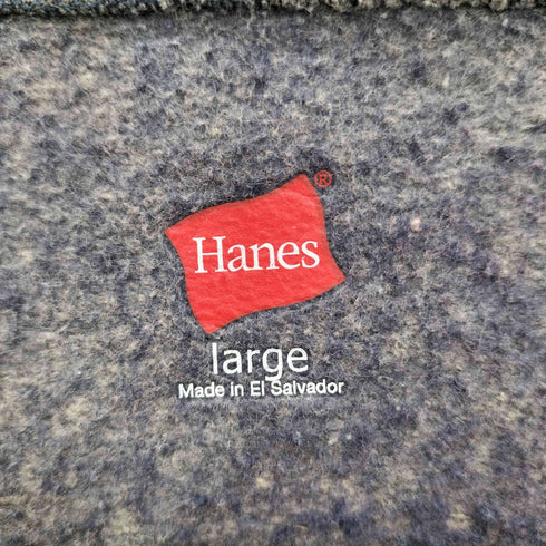 ヘインズ Hanes ブリーチデザイン クルーネックスウェット トレーナー メンズ L